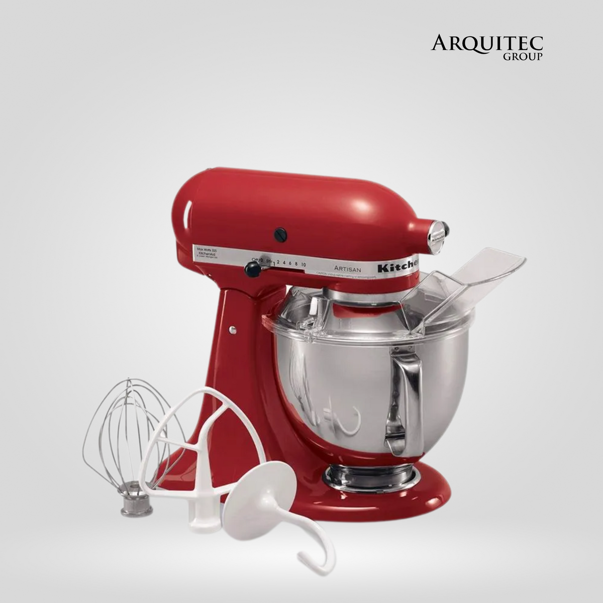 KitchenAid スタンドミキサー 601 レッド