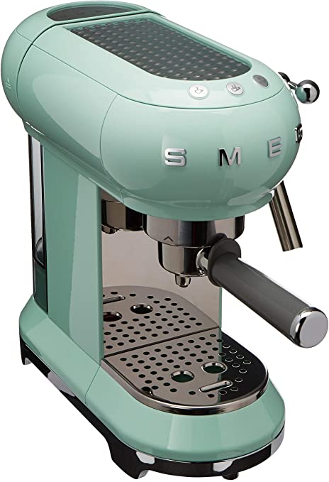 Cafetera Smeg Espresso Verde Pastel ECF01PGEU-220
