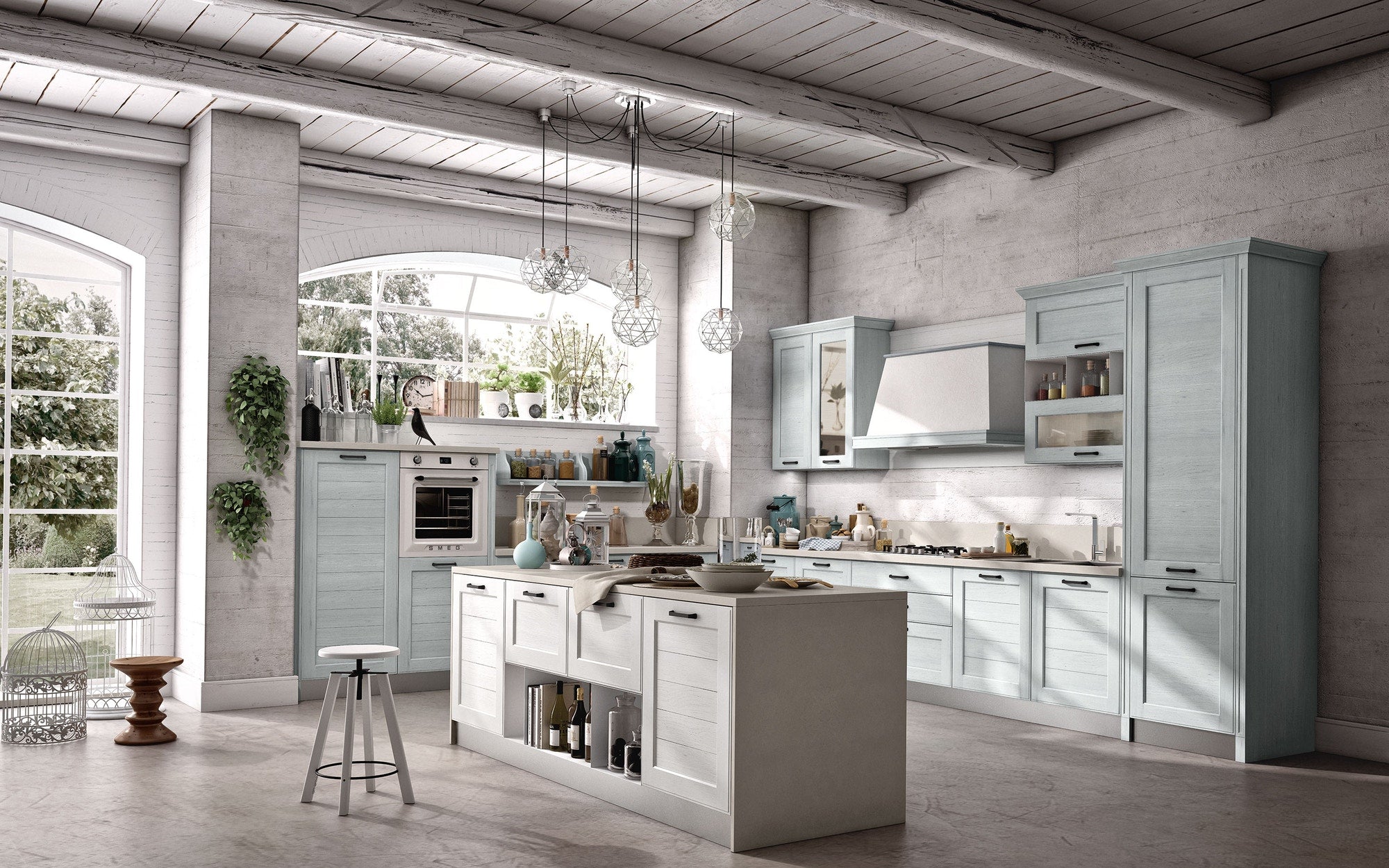 Cocinas Estilo Stosa Stosa City: Decoración Y Muebles De Cocinas