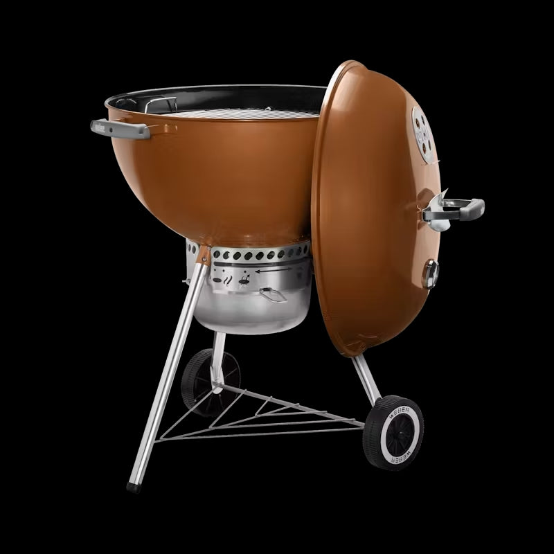 charcoal bbq weber 22-inch original kettle grill outdoor Original Kettle Premium 22" Charcoal Grill - 14401001