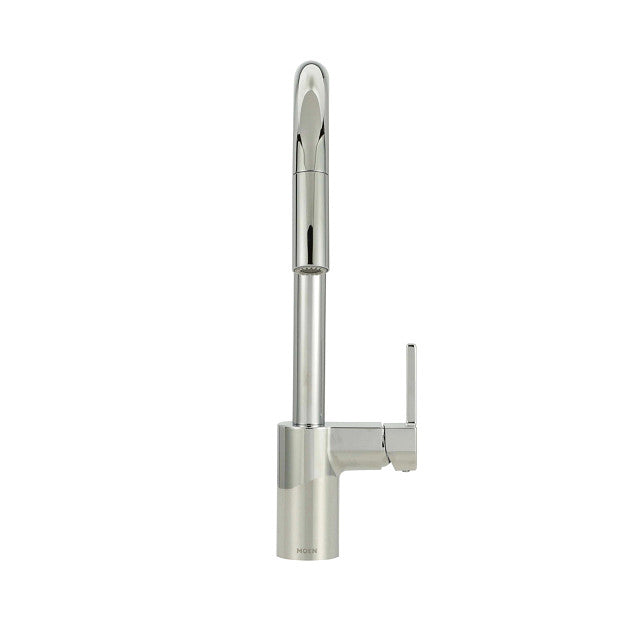 7365 High Arc Pull Out Kitchen Faucet Chrome - Align Chrome - Moen - 7565CR ...