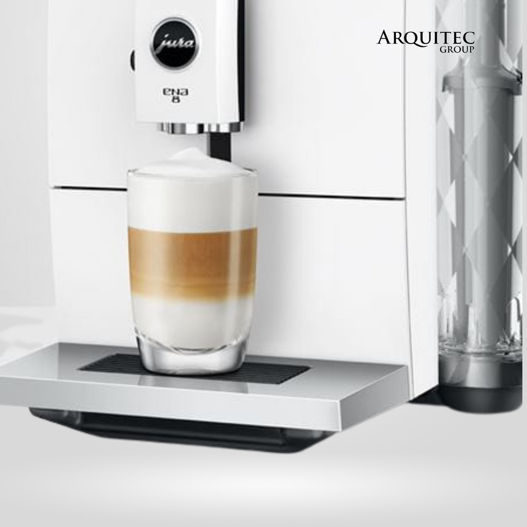 Cafetera Automática Ena 8 Blanca - 15495 - JURA – Arquitec Group Cafetera Automática Ena 8 Blanca - 15495 - JURA – Arquitec Group