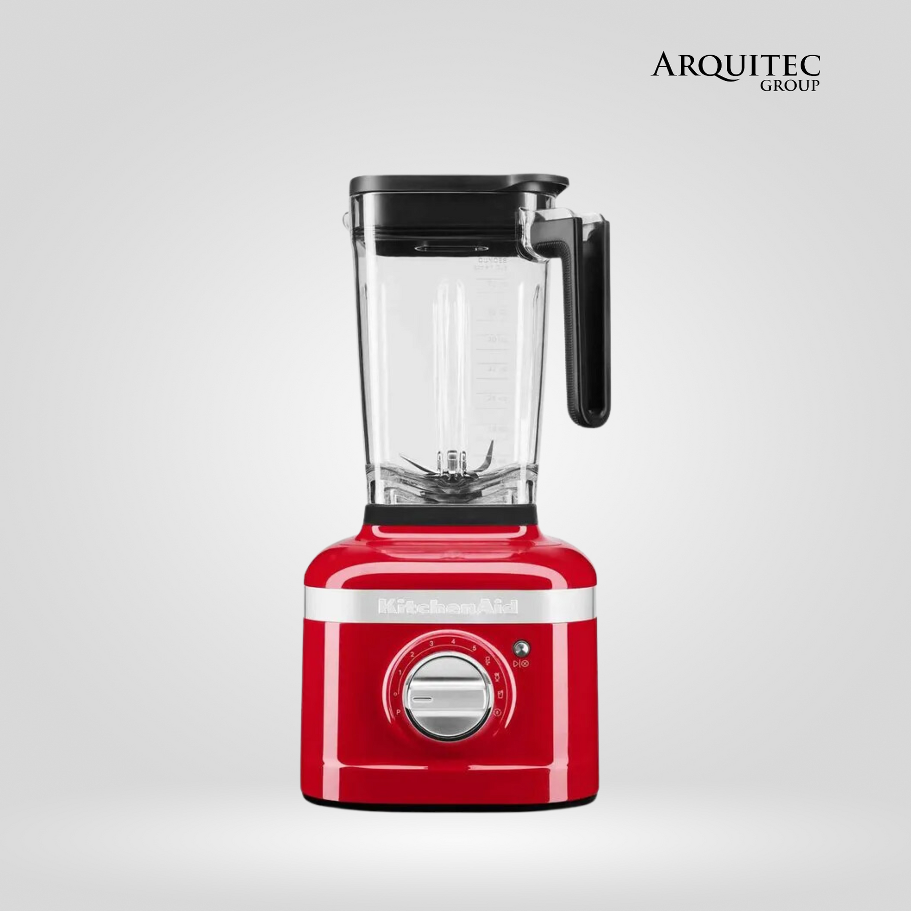 Licuadora K400 Roja de 1.6 Ltrs Passion Red KSB4027PA KITCHEN AID Arquitec Group