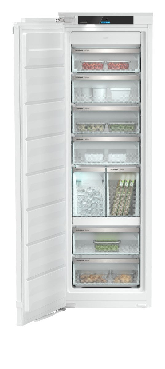 Congelador vertical de 280 litros con 6 cajones separadores