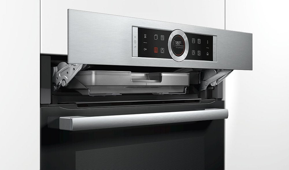 Horno  Bosch Serie 2, HBA510BR0 Multifunción, 71L, 5 funciones,  Calentamiento, 3D, Función Sprint