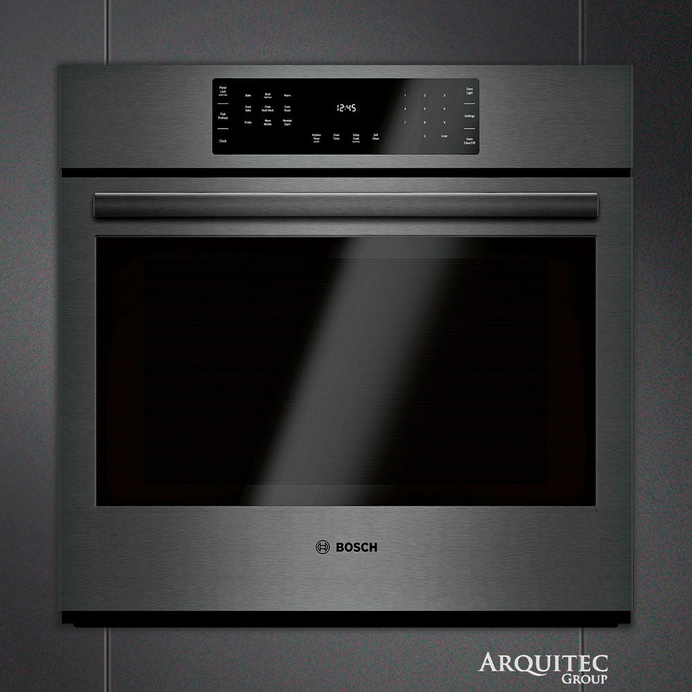 Series 800 Single Wall Oven 76cm Black Stainless Steel HBL8453UC B
